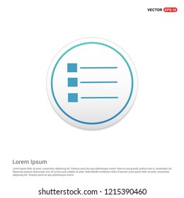 menu icon Hexa White Background icon template - Free vector icon