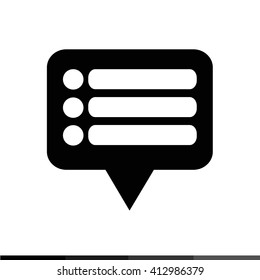 Menu icon illustration design
