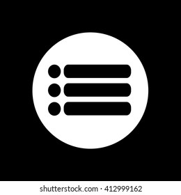 Menu icon illustration design
