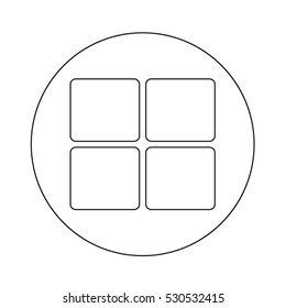 Menu icon illustration design