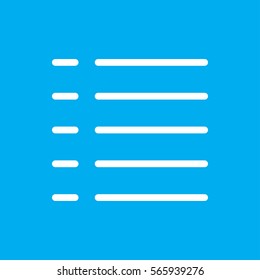 menu icon illustration isolated vector sign symbol
