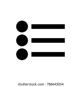 menu icon illustration isolated vector sign symbol 