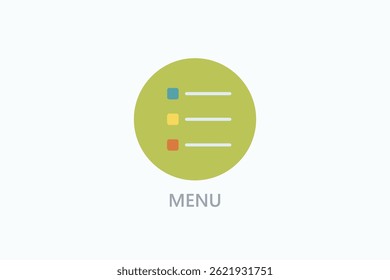 Ícone De Menu Ou Ilustração Isolada De Logotipo