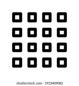 menu icon or logo isolated sign symbol vector illustration - high quality black style vector icons
