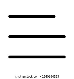 menu icon or logo isolated sign symbol vector illustration - high quality black style vector icons
