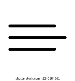 menu icon or logo isolated sign symbol vector illustration - high quality black style vector icons
