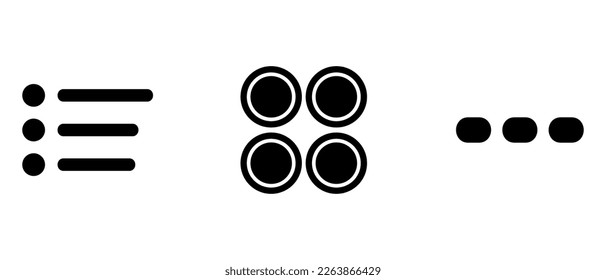 Symbol oder Logo einzeln auf Zeichen, Vektorgrafik - hochwertige Vektorsymbole mit schwarzem Hintergrund
