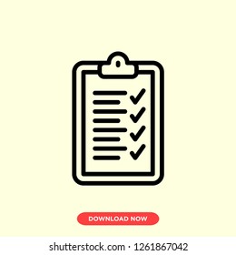 Menu icon modern vector style