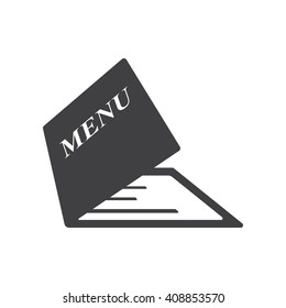 Menu icon on the white background. 