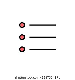 Menu Icon set illustration. web menu sign and symbol. hamburger menu symbol