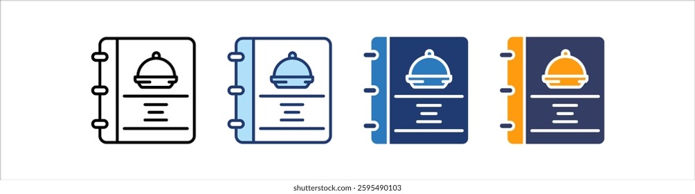 Menu Icon Set Multiple Style Collection