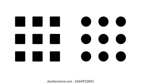 Menu Icon set. web menu icon. hamburger menu symbol