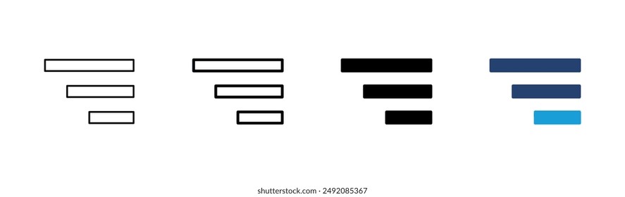 Icono de menú. Web de menú. símbolo de menú de hamburguesa