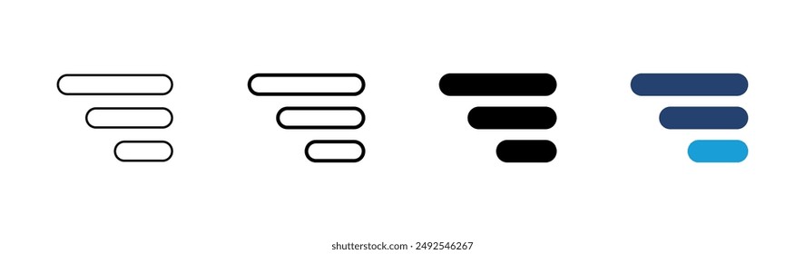 Menu Icon set. web menu icon. hamburger menu symbol