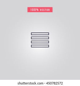 menu icon. menu sign