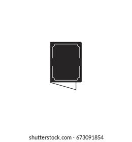 menu icon. sign design