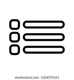 Menu icon. sign for mobile concept and web design. vector illustration