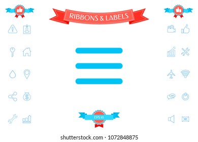 Menu Icon symbol