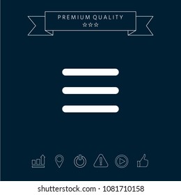 Menu Icon symbol