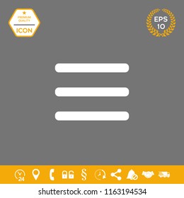 Menu Icon symbol