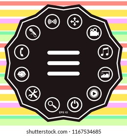 Menu Icon symbol