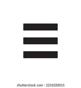 menu  icon symbol sign vector
