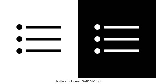 Menüsymbol für Vorlagen, Webdesign und Infografiken
