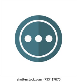 menu icon in trendy flat style isolated on white background. menu icon symbol for your web site design,menu logo, app, UI. Vector illustration, menu icon eps10. 