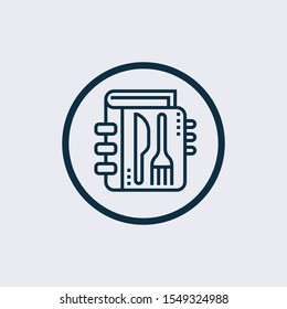 menu icon in two color design style. menu vector icon modern and trendy flat symbol for web site, mobile, app, logo, 