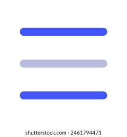 Menüsymbol für uiux, Web, App, Infografik, etc