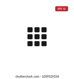 menu icon vector
