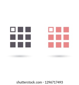 menu icon vector