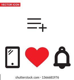 menu icon vector