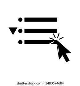 Menu Icon Vector Design Symbol Illustration