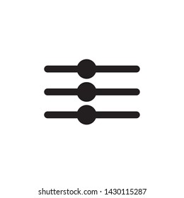 Menu Icon Vector Design Template