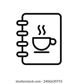 menu icon vector design template