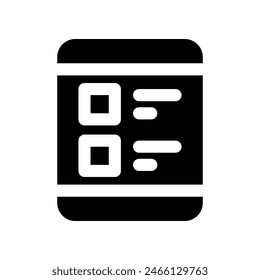 icono de menú. icono de glifo de Vector para el diseño de su Sitio web, móvil, presentación y logotipo.