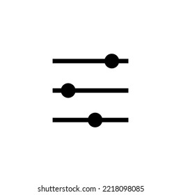 Menu Icon vector illustration. web menu sign and symbol. hamburger menu symbol