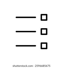 Menu Icon vector illustration. web menu sign and symbol. hamburger menu symbol
