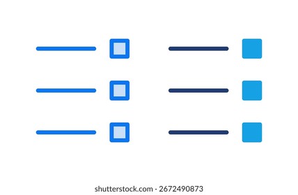 Menu Ícone ilustração vetorial. símbolo e símbolo do menu web. símbolo do menu hamburger