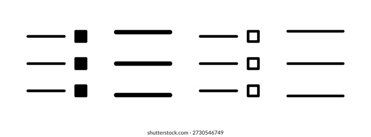 Menu Icon vector illustration. web menu sign and symbol. hamburger menu symbol