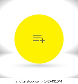 menu icon vector . Lorem Ipsum Illustration design