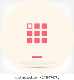 menu icon vector . Lorem Ipsum Illustration design