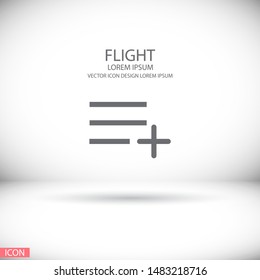 menu icon vector . Lorem Ipsum Illustration design