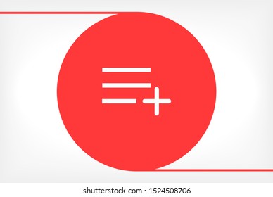 menu icon vector . Lorem Ipsum Illustration design