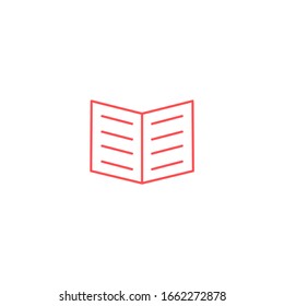 menu icon vector sign isolated for graphic and web design. menu symbol template color editable on white background.