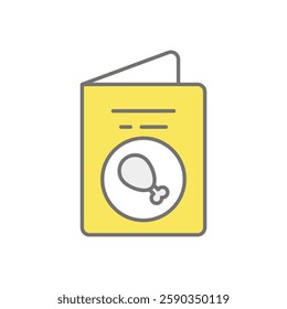 Menu icon vector stock illustration