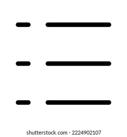 Menu Icon Vector Symbol Design Illustration