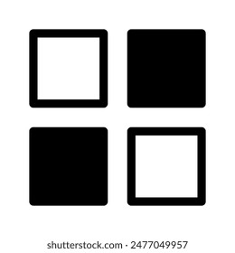 Menu Icon Vector Symbol Design Illustration