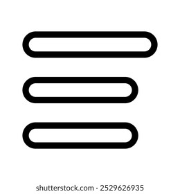 Menu Icon Vector Symbol Design Illustration